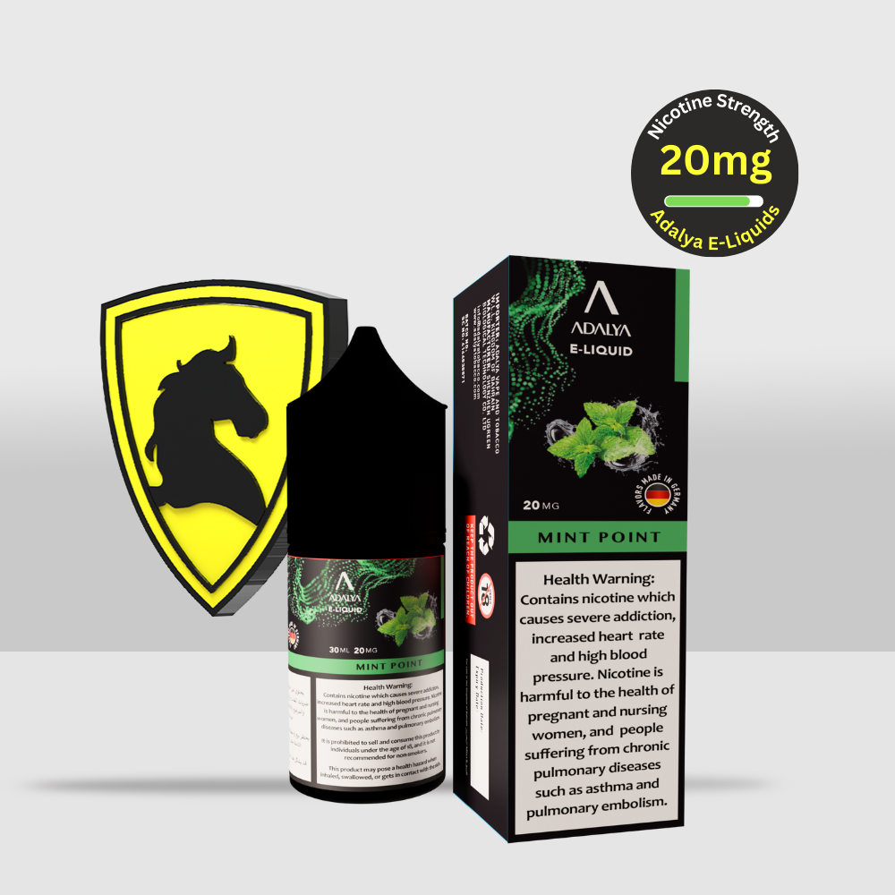 Adalya E-Liquid 30ML 20MG Mint Point | Pure Mint for a Fresh Experience - Seef Vape