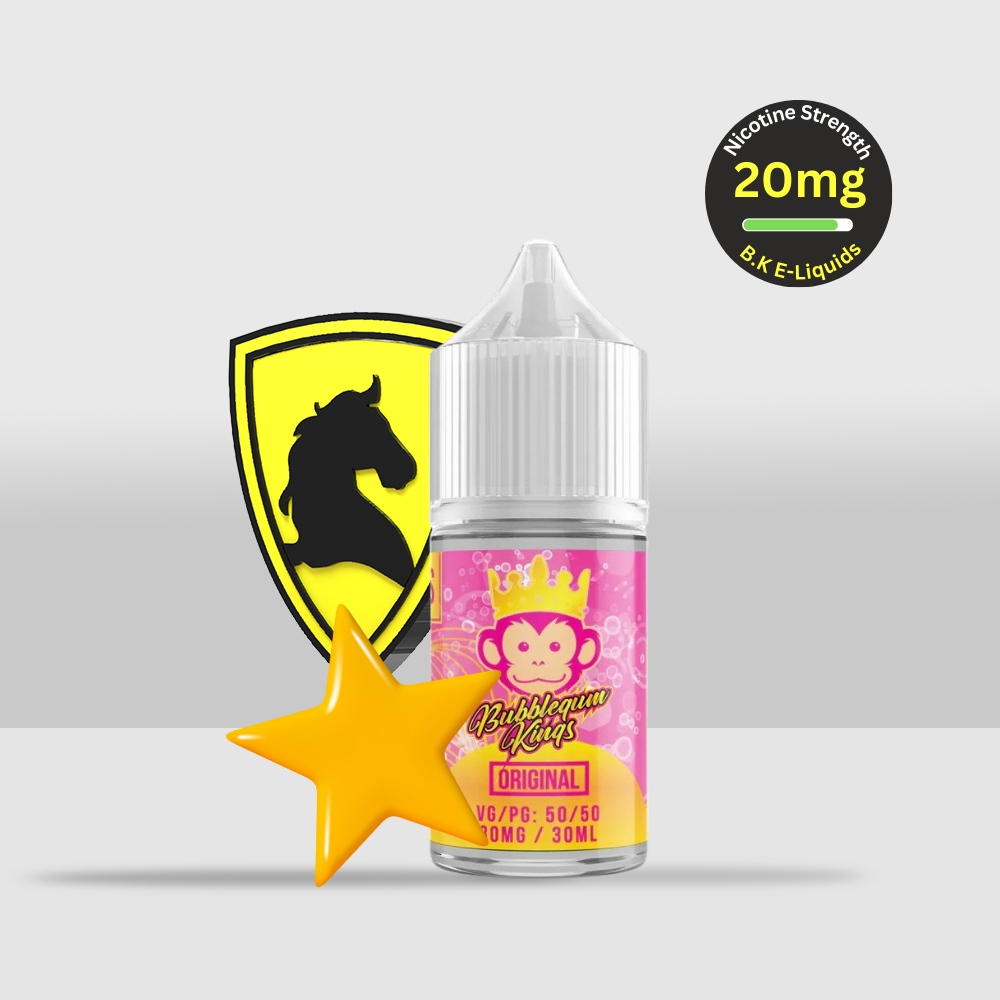 Bubblegum Kings E-Liquid 30ML 20MG Original | Classic Bubblegum Flavor with a Sweet Finish - Seef Vape