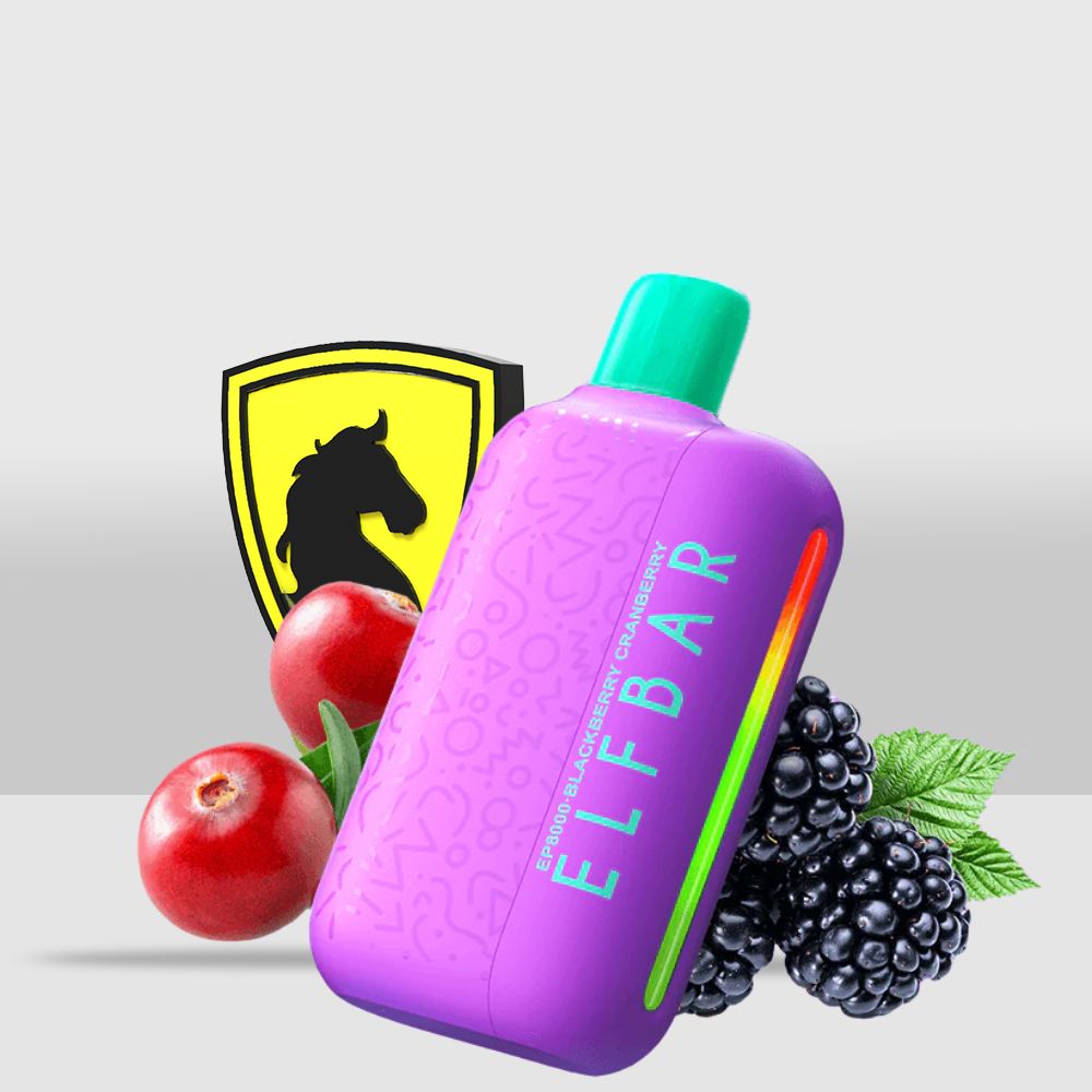 ELFBAR EP8000 Puffs Disposable Vape | 8000 Puffs | 1500mAh Battery | Blackberry Cranberry