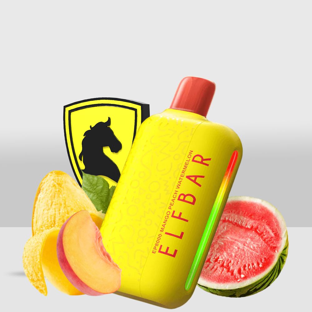 ELFBAR EP8000 Puffs Disposable Vape | 8000 Puffs | 1500mAh Battery | Mango Peach Watermelon