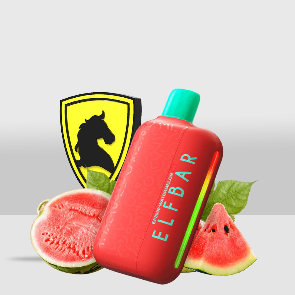 ELFBAR EP8000 Puffs Disposable Vape | 8000 Puffs | 1500mAh Battery | Watermelon