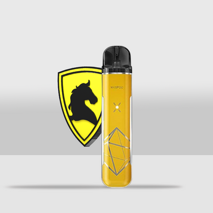 FreeMax MaxPod Pod System Kit | Compact 11W Device with 550mAh Battery and 2ml Pod Capacity - Yellow - Seef Vape