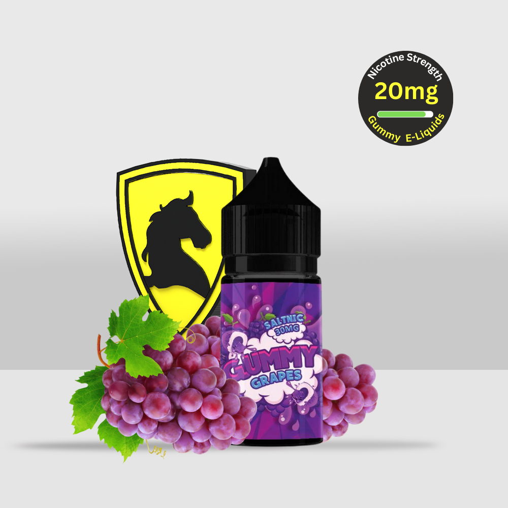 Gummy E-Liquid 30ML 20MG Grapes | Rich Grape Flavor with a Sweet and Fruity Finish - Seef Vape