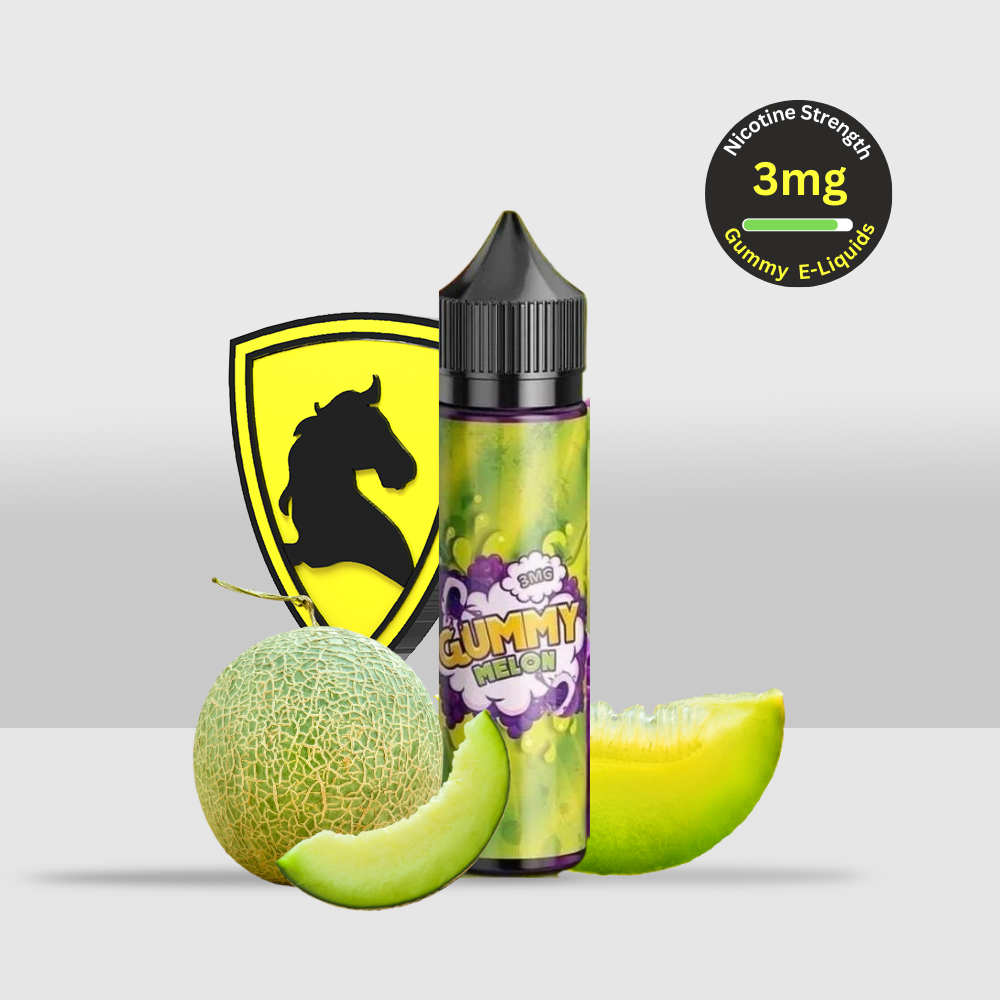 Gummy E-Liquid 50ML 3MG Melon | Fresh and Sweet Melon Flavor with a Smooth Finish - Seef Vape