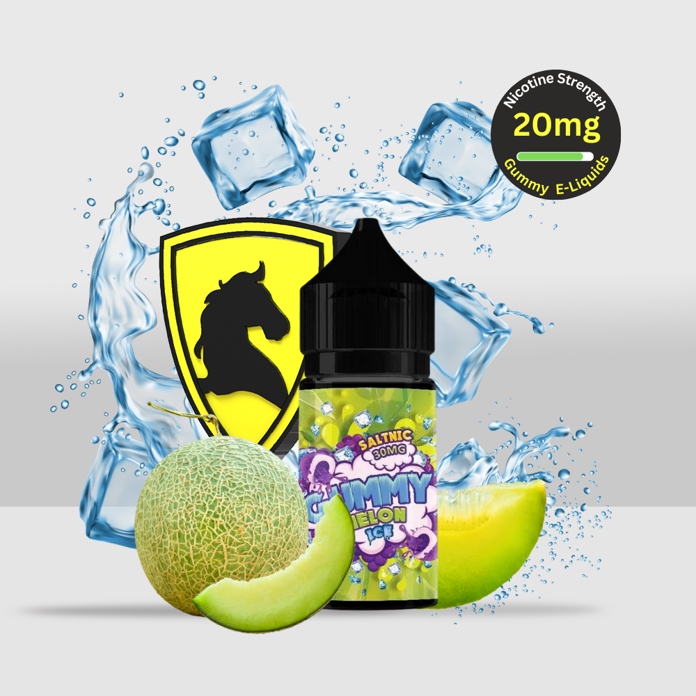 Gummy E-Liquid 30ML 20MG Melon Ice | Sweet Melon Flavor with a Refreshing Icy Blast - Seef Vape