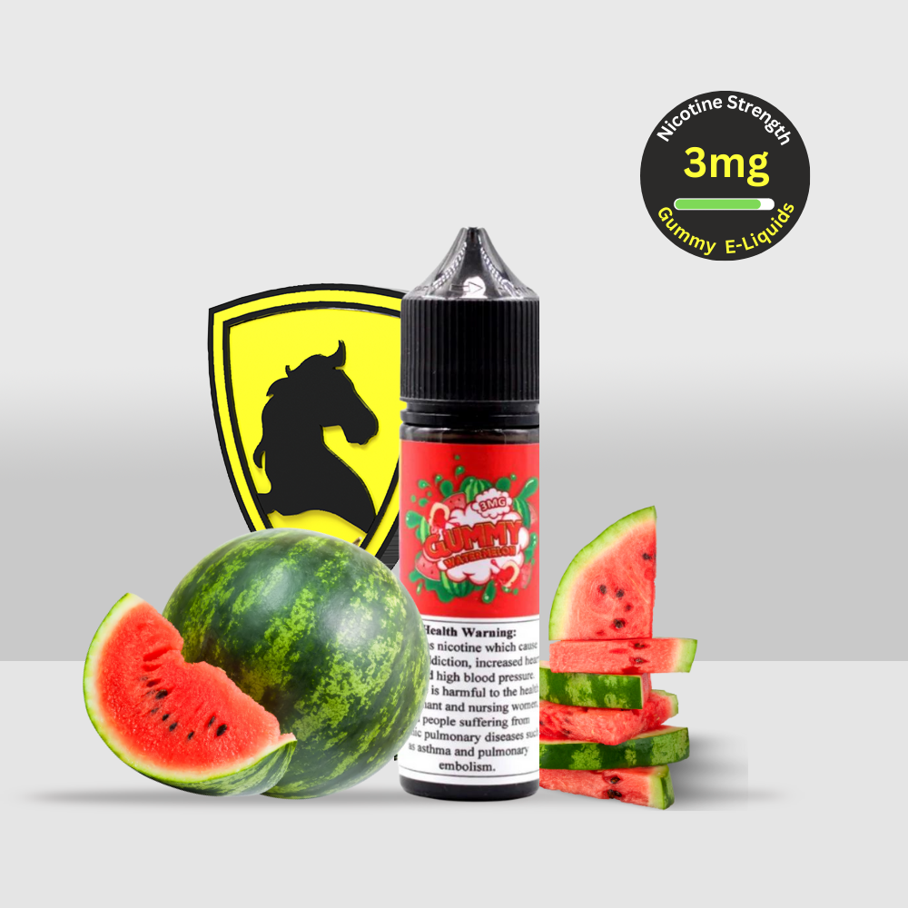 Gummy E-Liquid 50ML 3MG Watermelon | Sweet and Refreshing Watermelon Flavor with a Smooth Finish - Seef Vape