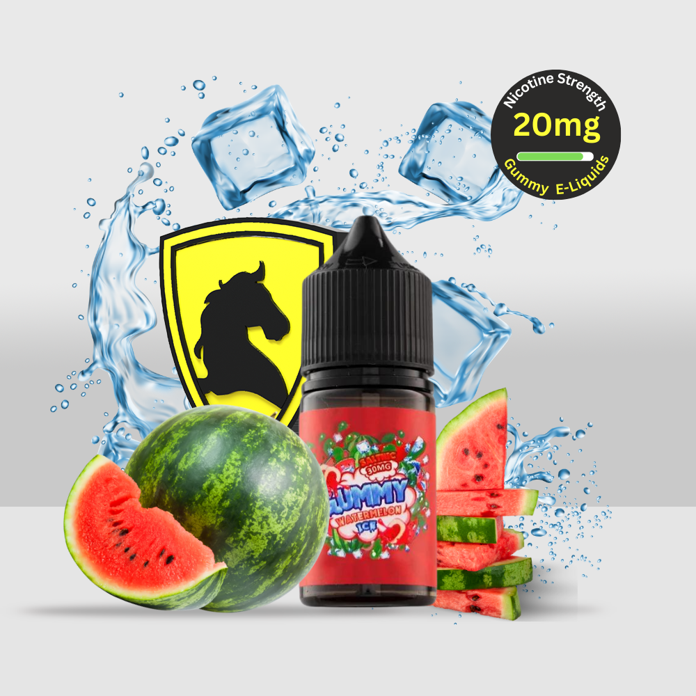 Gummy E-Liquid 30ML 20MG Watermelon Ice | Crisp Watermelon Flavor with a Cool Icy Twist - Seef Vape