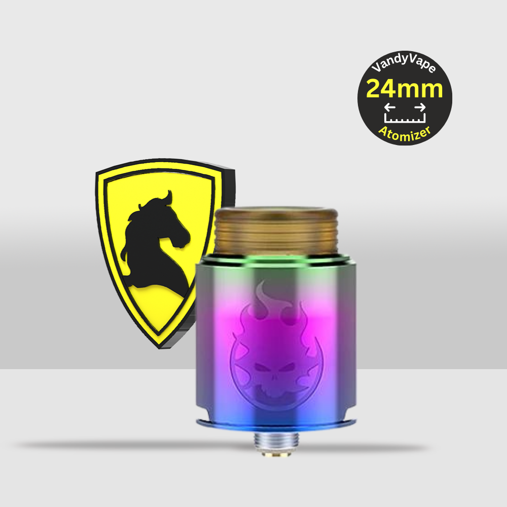 Vandy Vape PHOBIA RDA Atomizer 24mm | Superior Performance & Design - Rainbow - Seef Vape