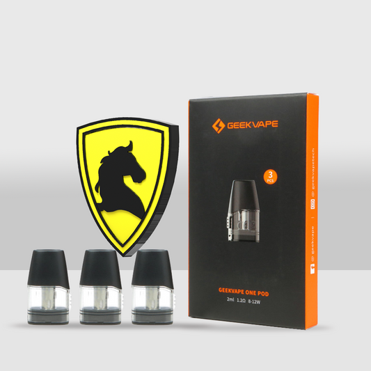 GeekVape One Aegis Pod 0.8Ω / 1.2Ω | Pack of 3 Pod Durable and Efficient Vaping - 0.8Ω (Ohm) - Seef Vape