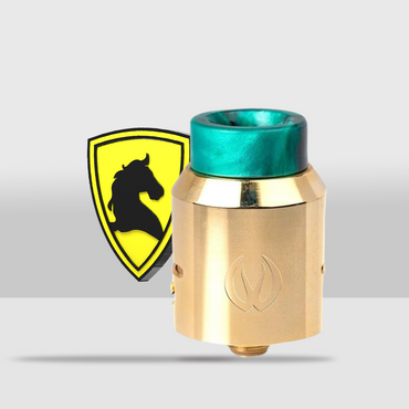 Vandy Vape ICONIC 24mm RDA | High-Performance Rebuildable Dripping Atomizer - Gold - Seef Vape