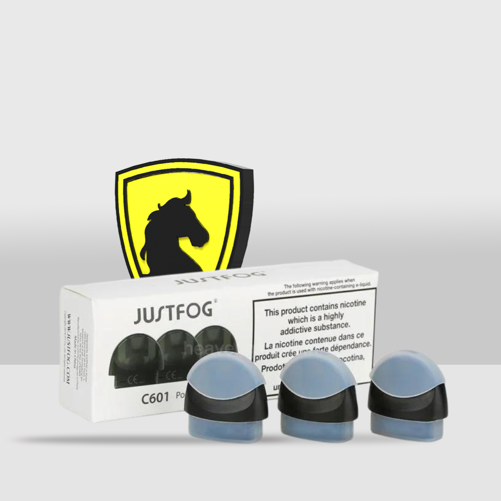 Justfog C601 Replacement Pods 1.6Ω 1.7ml Pod Capacity | High-Quality Pods for Superior Vaping Experience - 1.6Ω (Ohm) - Seef Vape