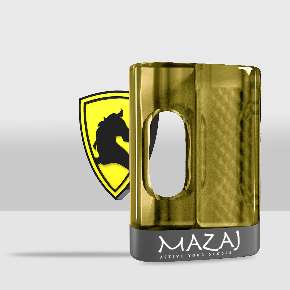 Mazaj Box Device 500mAh | Compact and Efficient Vape Device - Gold - Seef Vape