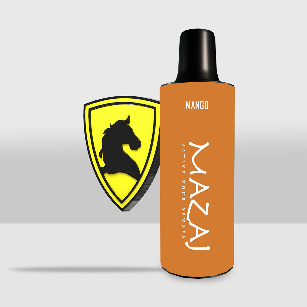 Mazaj Box Pod 3000 Puffs | High-Quality Disposable Vape - Mango - Seef Vape