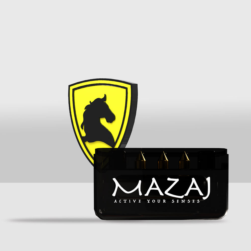 Mazaj Link Device 500mAh | Compact and Powerful Vape Device - Black - Seef Vape