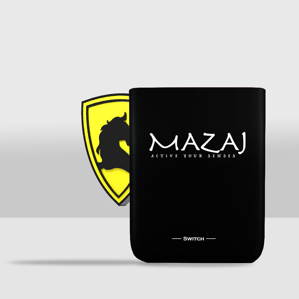 Mazaj Switch Device 500mAh | Versatile and Reliable Vape Device - Black - Seef Vape