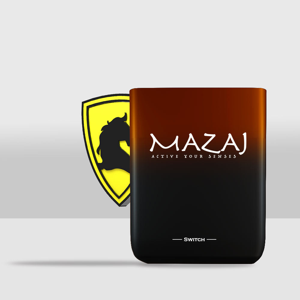 Mazaj Switch Device 500mAh | Versatile and Reliable Vape Device - Orange - Seef Vape