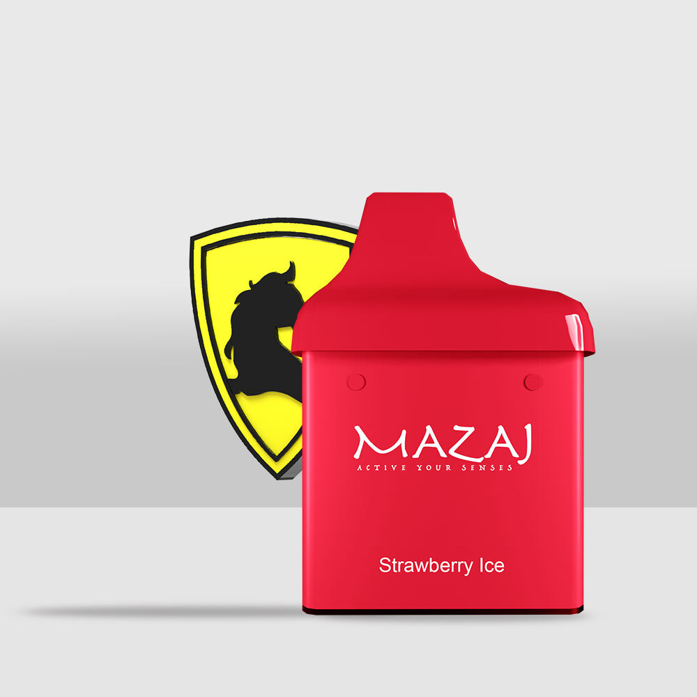 Mazaj Switch Pod 12000 Puffs | Ultimate High-Capacity Vaping - Strawberry Ice - Seef Vape