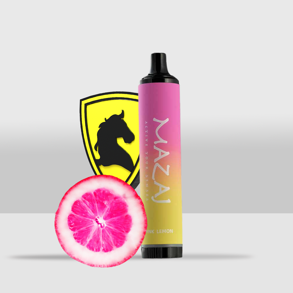 Mazaj Demon Disposable E-Cig | 5000 Puffs, Convenient and Long-Lasting - Pink Lemon - Seef Vape