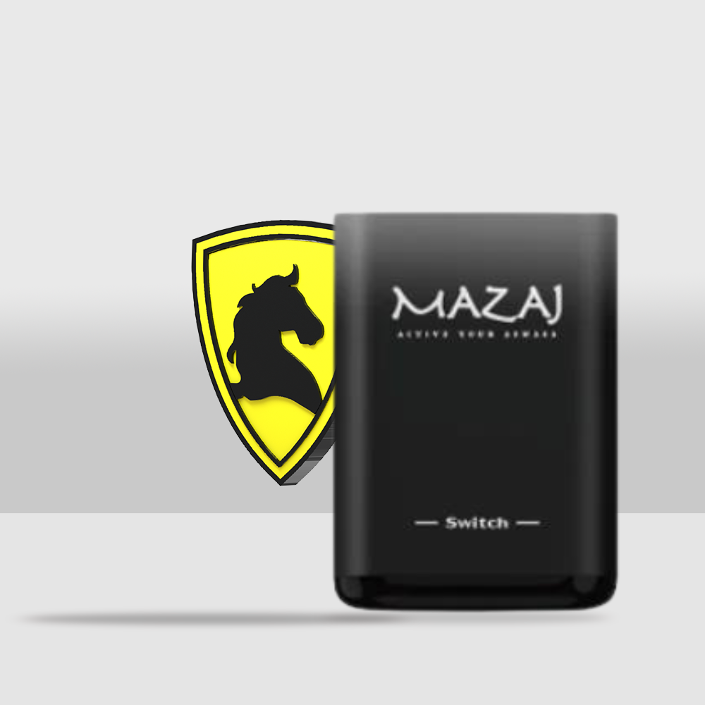 Mazaj Switch Device 500mAh | Versatile and Reliable Vape Device - Gray - Seef Vape