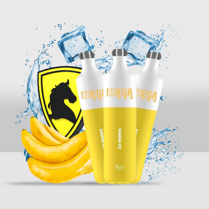 Mega Pro3 20MG 2% 3000 Puff | Long-Lasting Banana Flavor with a Cool Icy Twist - Banana Ice - Seef Vape