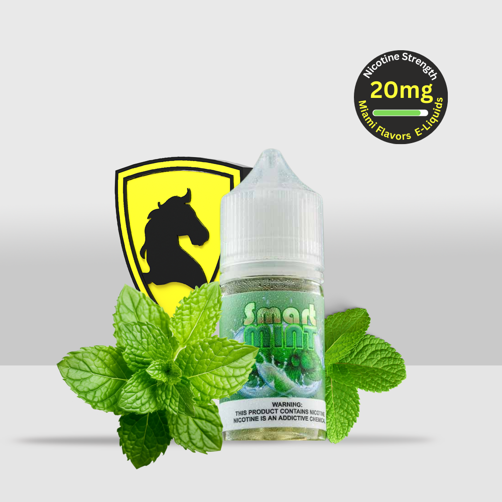 Miami Flavor's SMART E-Liquid 30ML 20MG Mint | Crisp and Refreshing Mint for a Smooth Vape - Seef Vape