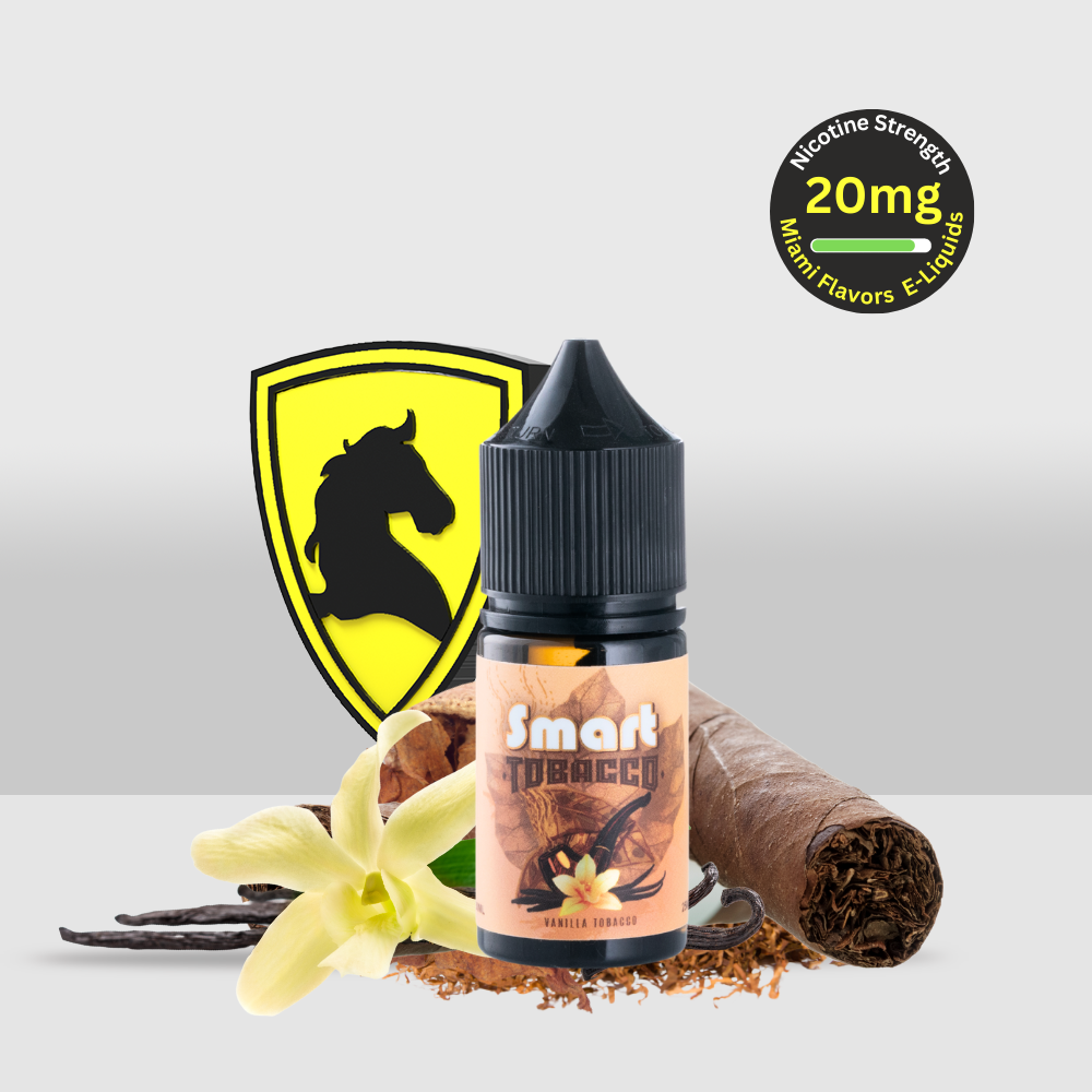 Miami Flavor's Smart E-Liquid 30ML 20MG Tobacco | Rich and Smooth Classic Tobacco Flavor - Seef Vape