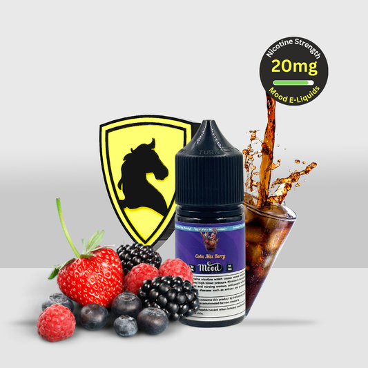 Mood E-Liquid Cola Mix Berry 30ML 20MG | Cola Flavor with a Berry Infusion - Seef Vape