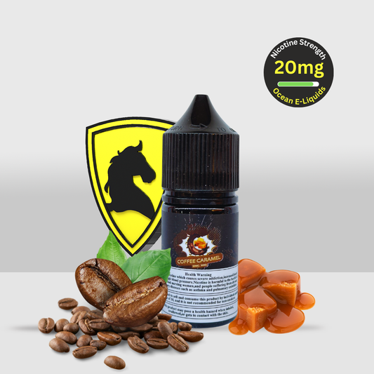 OCEAN E-Liquid 30ML 20MG Coffee Caramel | Bold Coffee Infused with Sweet Caramel Notes - Seef Vape