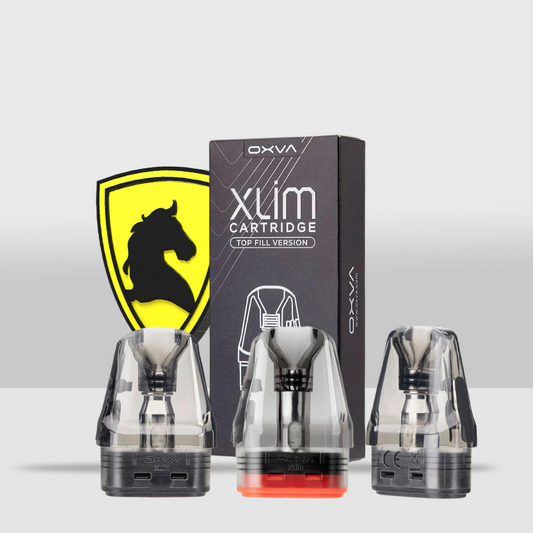 OXVA Xlim Top Fill Pod Pack | Convenient Top Fill Design and Multiple Coil Options - 0.4Ω (Ohm) - Seef Vape