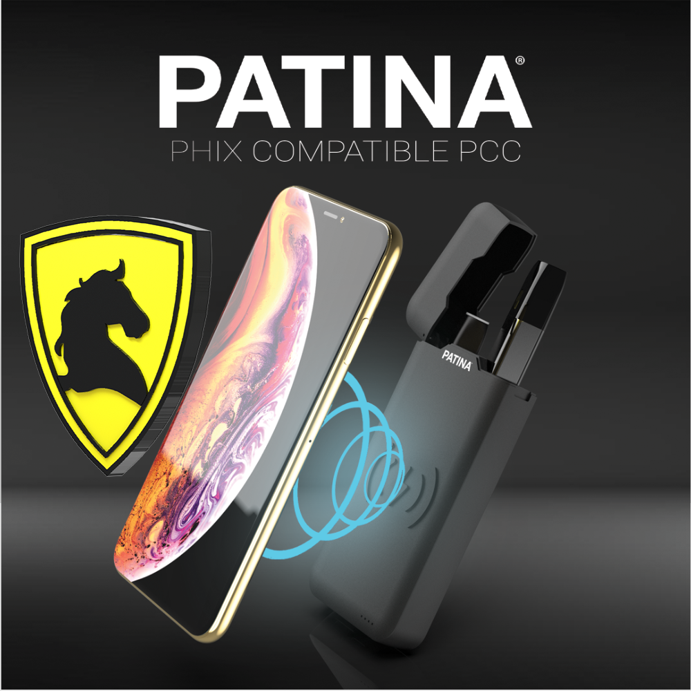 PHIX Patina Portable Power Bank – 1600mAh with Wireless Charging