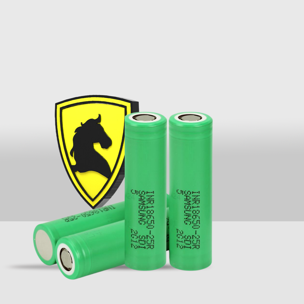 Samsung 25R Rechargeable Lithium Battery Type A | Powerful 2500mAh Battery for Vaping - Seef Vape