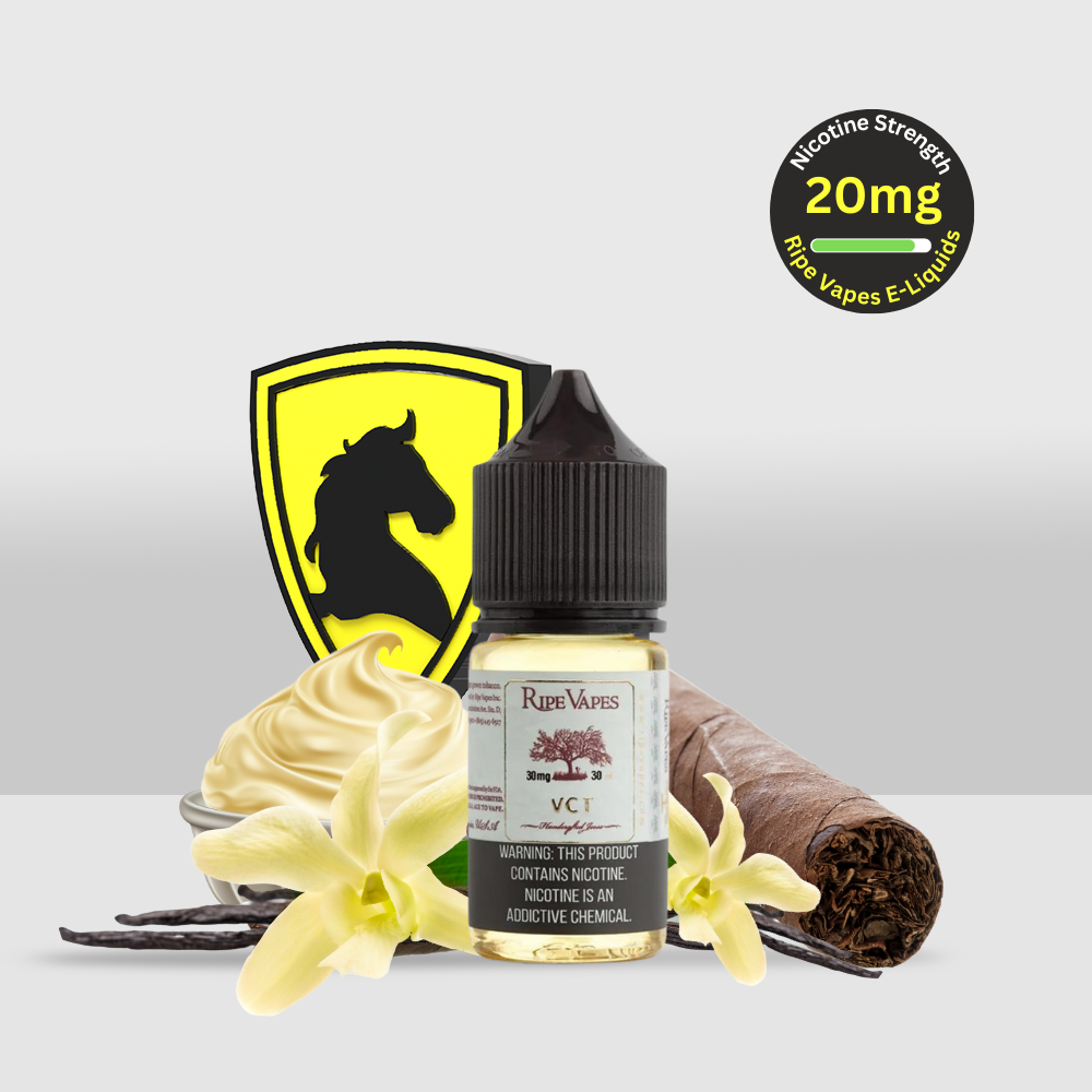 Ripe Vapes VCT E-Liquid 30ML 20MG | Rich Tobacco with Hints of Vanilla and Custard - Seef Vape