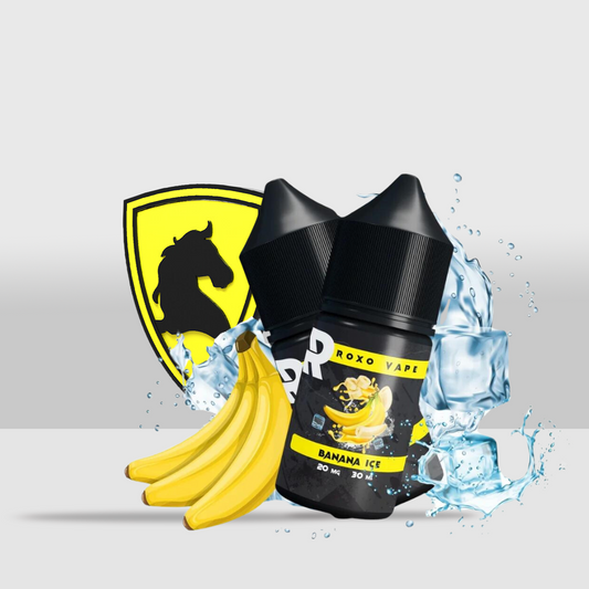 Roxo E-Liquid 30ML - 20MG Banana Ice | Refreshing Banana Flavor with a Cool Finish - Seef Vape