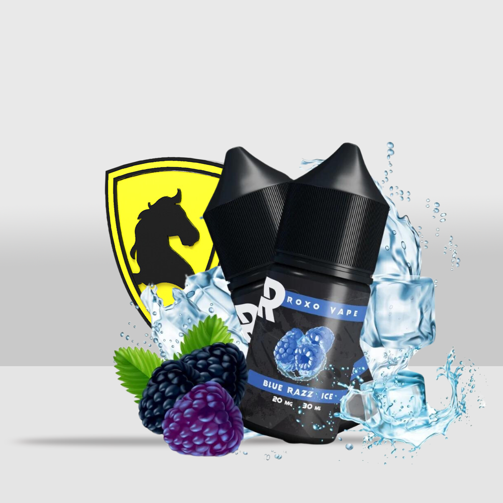 Roxo E-Liquid 30ML - 20MG Blue Razz Ice | Refreshing Blue Raspberry Flavor with a Cool Finish - Seef Vape