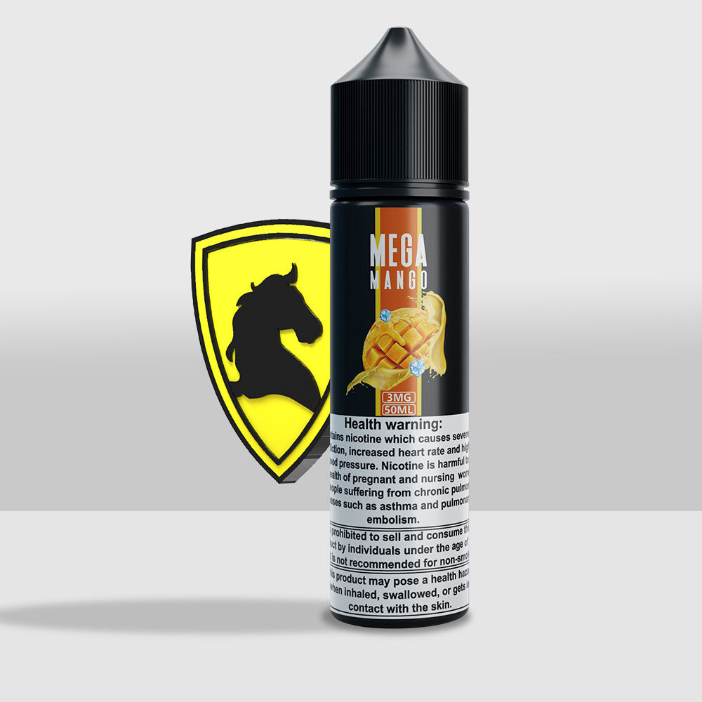 Mega Mango E-Liquid 50ML | Premium Mango Flavored Vape E-Liquid - 3mg - Seef Vape