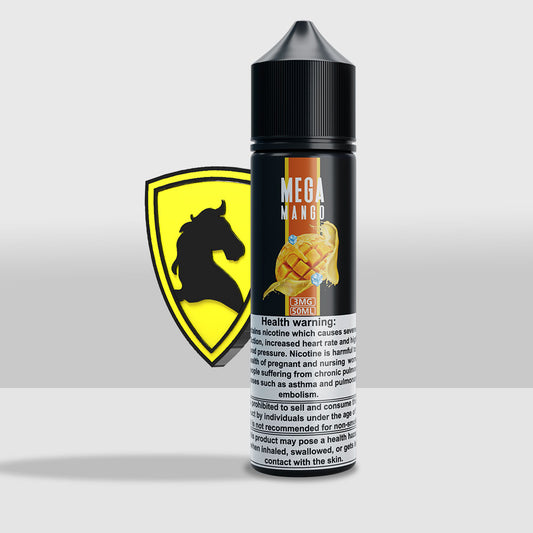 Mega Mango E-Liquid 50ML | Premium Mango Flavored Vape E-Liquid - 3mg - Seef Vape