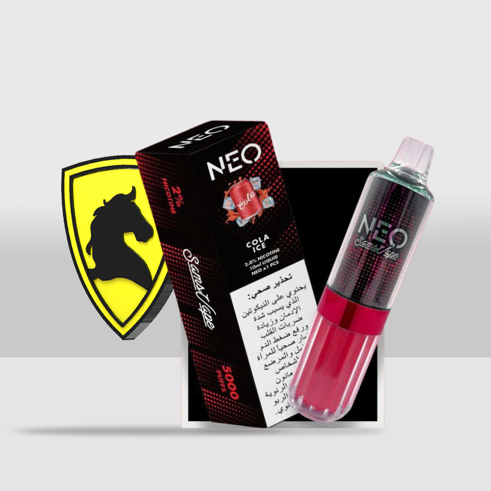 Sam’s Vape Neo Disposable 5000 Puff | Long-Lasting and Powerful Vape Device - Cola Ice - Seef Vape