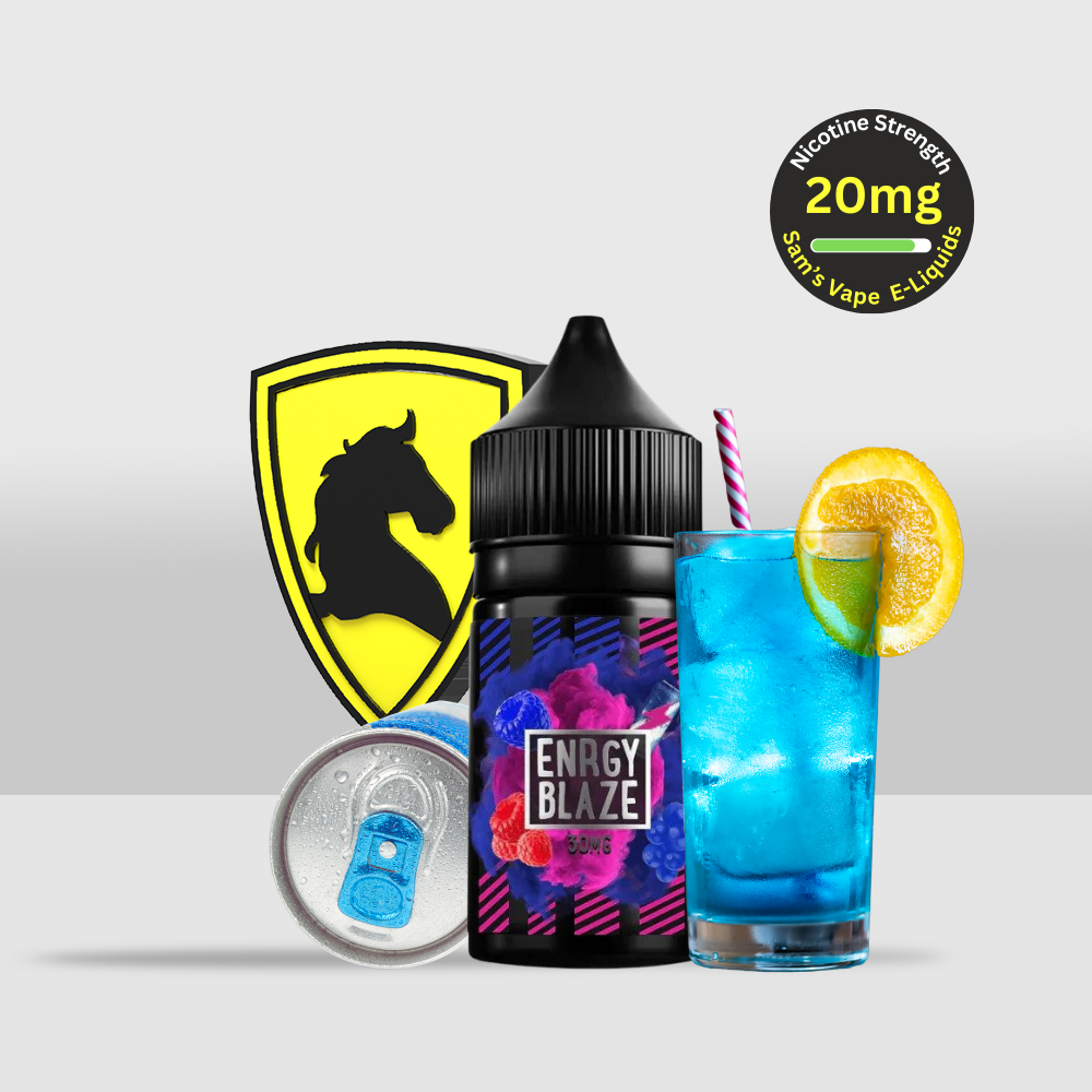 Sam's Vape E-Liquid 30ML 20MG Energy Blaze | Energizing Flavor with a Zesty Burst - Seef Vape