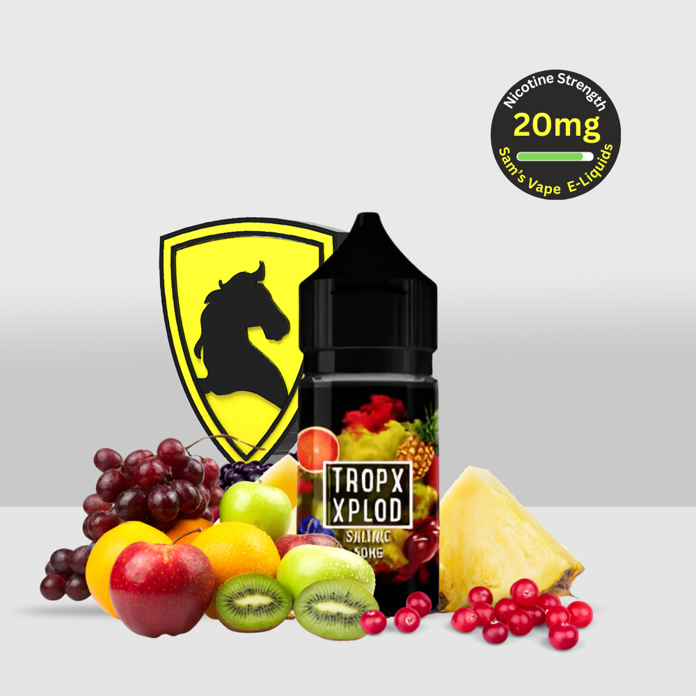 Sam's Vape E-Liquid 30ML 20MG Tropx Xplod | Tropical Fruit Explosion with a Sweet Finish - Seef Vape