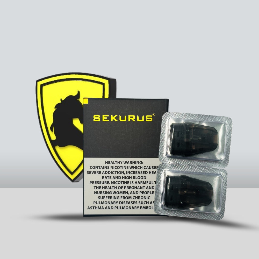 Sekurus Dare Slim Pods | 2ml, Multiple Coil Options (2-Pack)