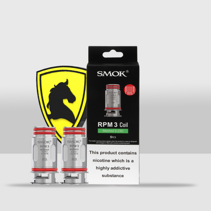 SMOK RPM 3 Meshed Coil 0.15Ω / 0.23Ω - Pack of 5 | High-Quality Replacement Coils for Enhanced Vaping Experience - 0.23Ω (Ohm) Mesh - Seef Vape