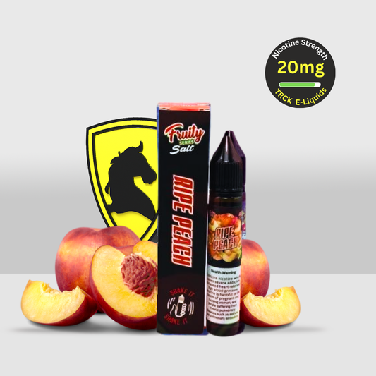 TRCK FS E-Liquid 30ML 20MG Ripe Peach | Juicy Peach Flavor with a Sweet, Bold Finish - Seef Vape