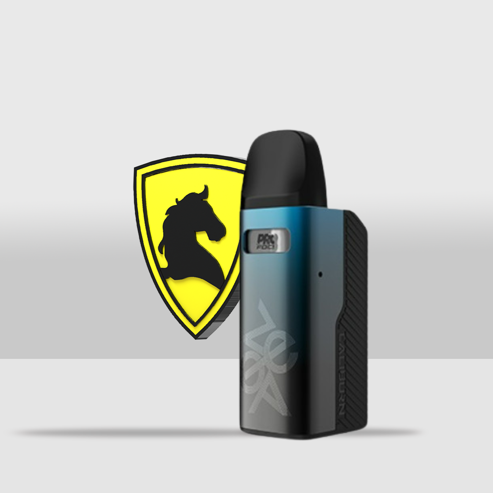 Uwell Caliburn GZ2 Pod Kit | Efficient 17W Power, 890mAh Battery, and 2ml Pod Capacity - Black Blue - Seef Vape