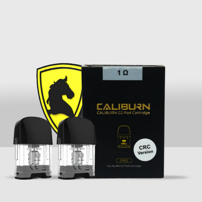 Uwell Caliburn G2 Pod Pack | 2mL Capacity, 0.8Ω / 1.0Ω / 1.2Ω Coils, Child-Resistant Certified (CRC) - 1.0Ω (Ohm) - Seef Vape