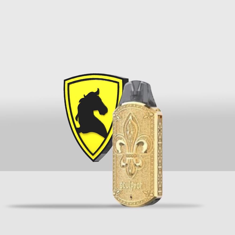 Uwell Sculptor Pod Kit | Compact 370mAh Battery, 11W Power, and 1.6ml Pod Capacity - Gold - Seef Vape