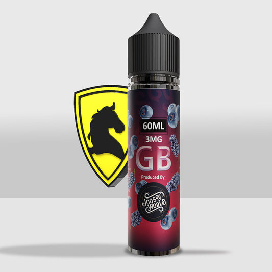 Joosy World GB E-Juice 50ML | Premium Joosy World GB Blueberries and Blackberries Flavored Vape Juice - 3mg - Seef Vape