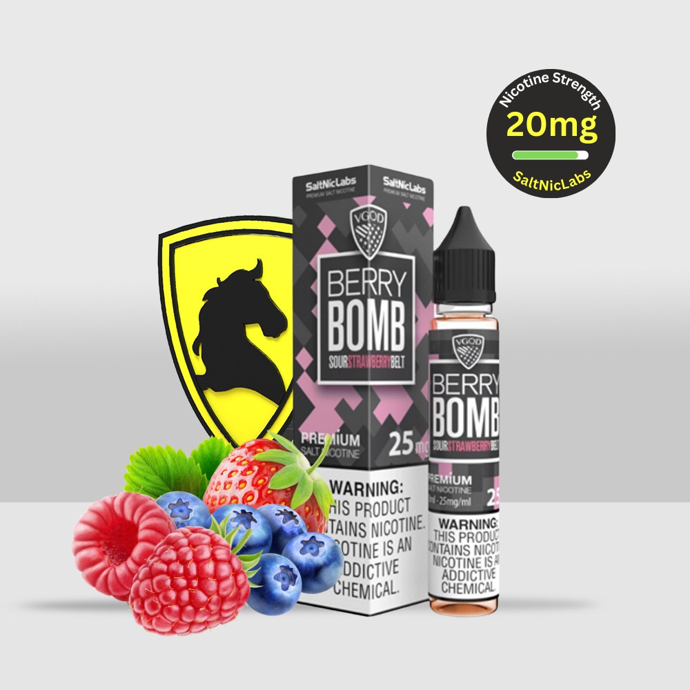 VGOD E-Liquid 30ml 20mg Berry Bomb | Bursting Mixed Berries for a Sweet and Tangy Experience - Seef Vape