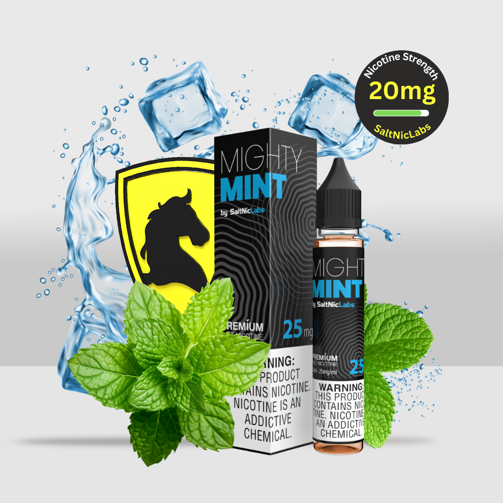 VGOD E-Liquid 30ml 20mg Mighty Mint | Pure Mint with a Chilling Menthol Finish - Seef Vape