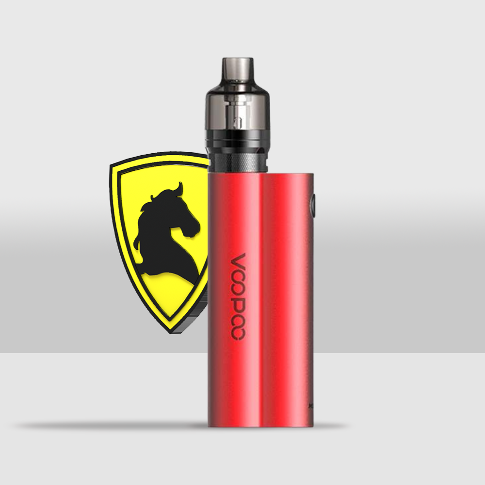 Voopoo MUSKET 120W Starter Kit | High-Power and Sleek Vaping Device - Poppy Red - Seef Vape