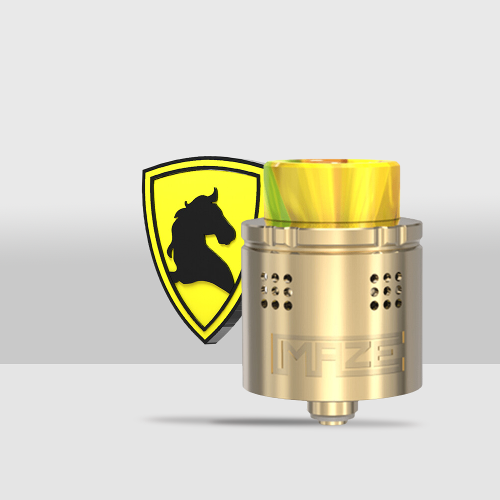 Vandy Vape Maze RDA 24mm | Innovative Sub-Ohm Rebuildable Dripping Atomizer - Gold - Seef Vape